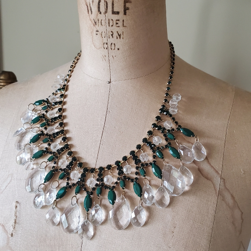 Jewelmint Statement Piece Bib Necklace with Box